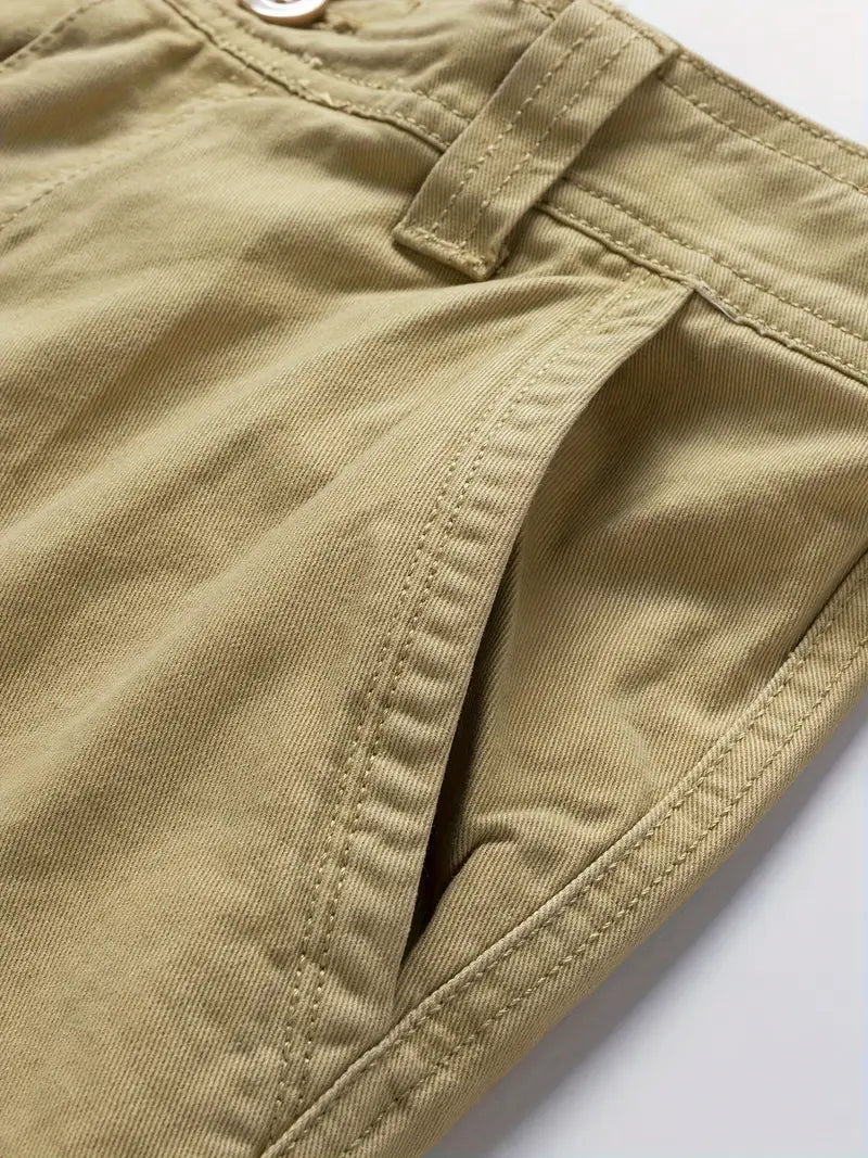 Mauro - Pantalones Cortos Elegantes con Múltiples Bolsillos