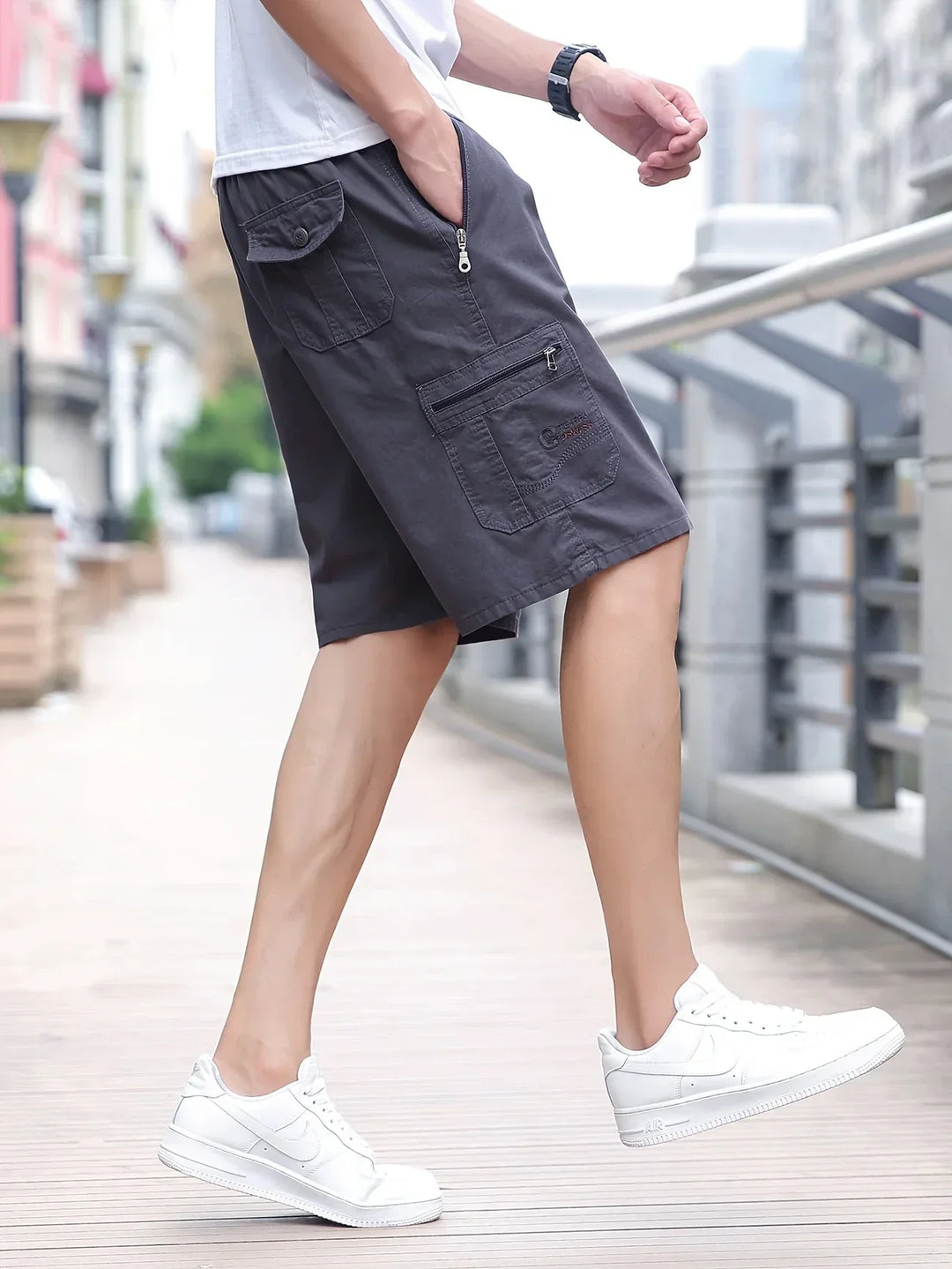 AnaJosé™ | Pantalones cortos cargo ligeros con bolsillos