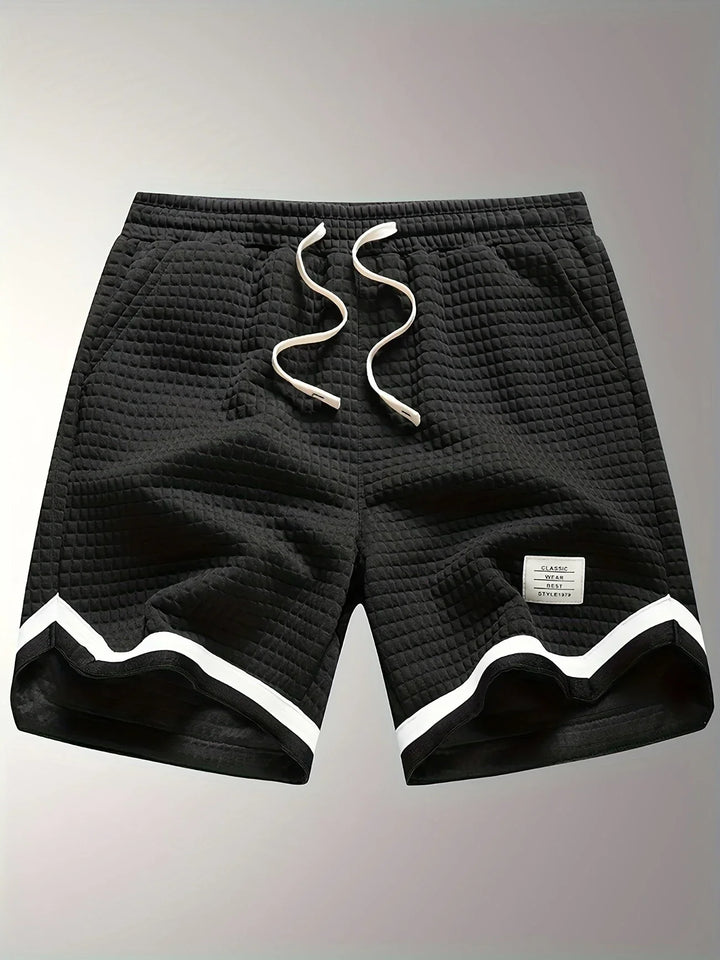 Nikifor - Pantalones Cortos Transpirables con Cuerda en la Cintura
