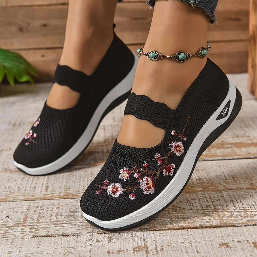 Ana&José | ZAPATILLAS BORDADAS FLORALES PARA MUJER