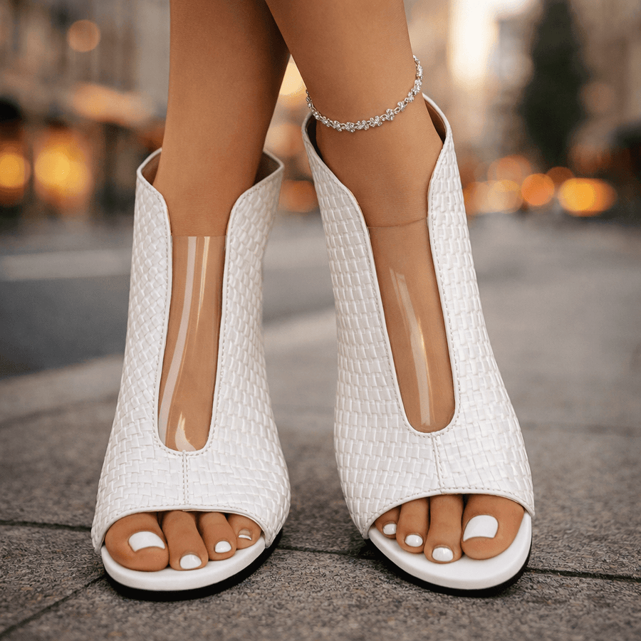 Ana&José | SANDALIAS DE TACÓN TRENZADAS PARA MUJER