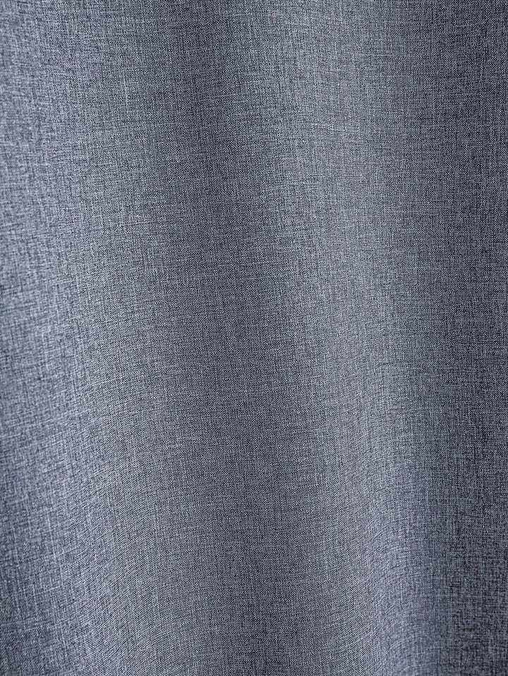 Elliott – Camisa Elegante de Manga Corta con Cuello Alto