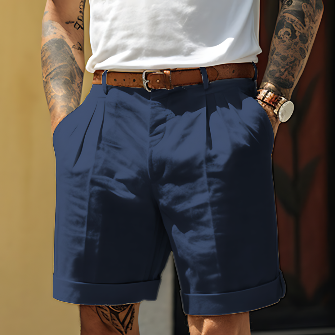 Pantalones Cortos Casuales y Elegantes para Hombres