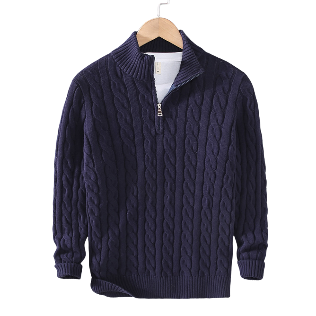 AnaJosé™ | Sudadera con media cremallera