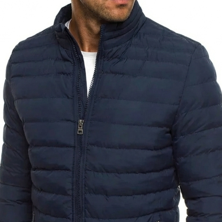 LAURENT MONACO | CHAQUETA PUFFER QUILTADA ESTILO URBANO PARA HOMBRES