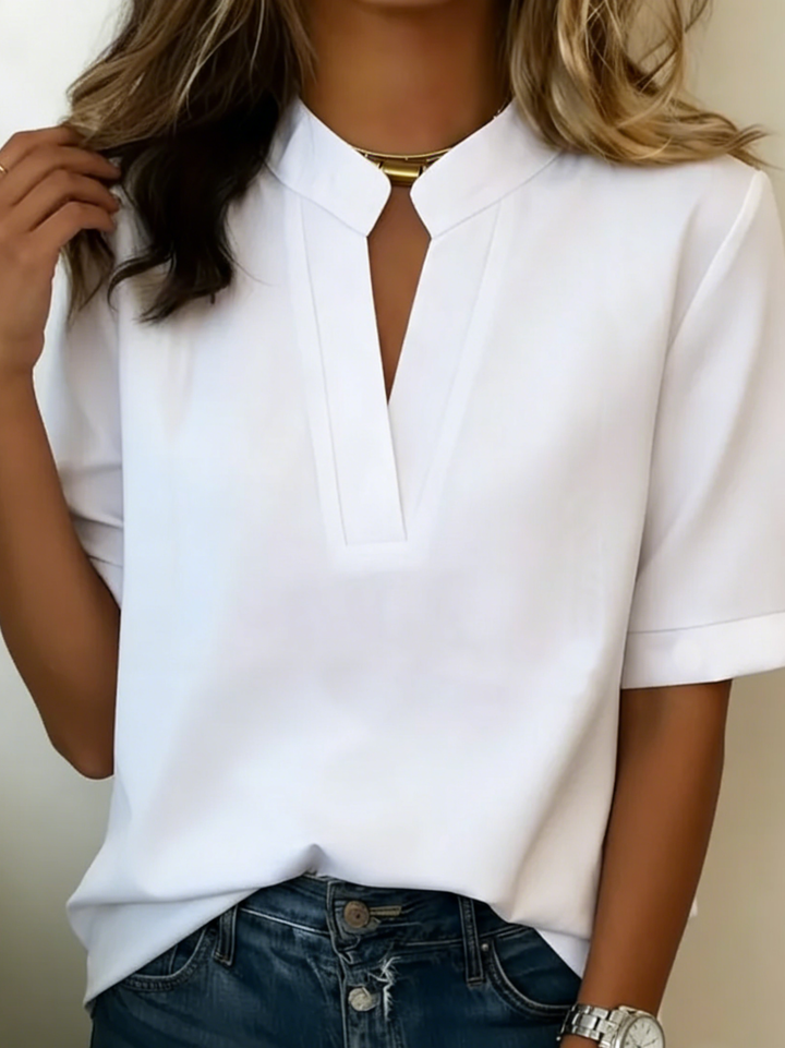 Loise | Blusa Elegante con Cuello Refinado