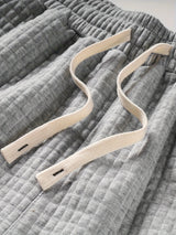 Nikifor - Pantalones Cortos Transpirables con Cuerda en la Cintura