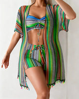 Ana&José | CONJUNTO TANKINI ESTAMPADO CON PAREO PARA MUJER