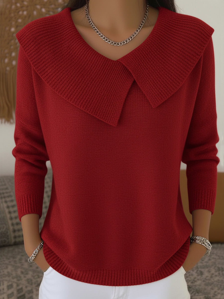 Ana&José | JERSEY DE CUELLO CLÁSICO PARA MUJER
