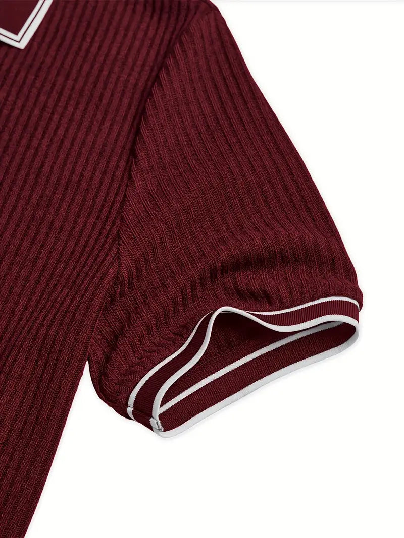 AnaJosé™ — Polo elegante de manga corta