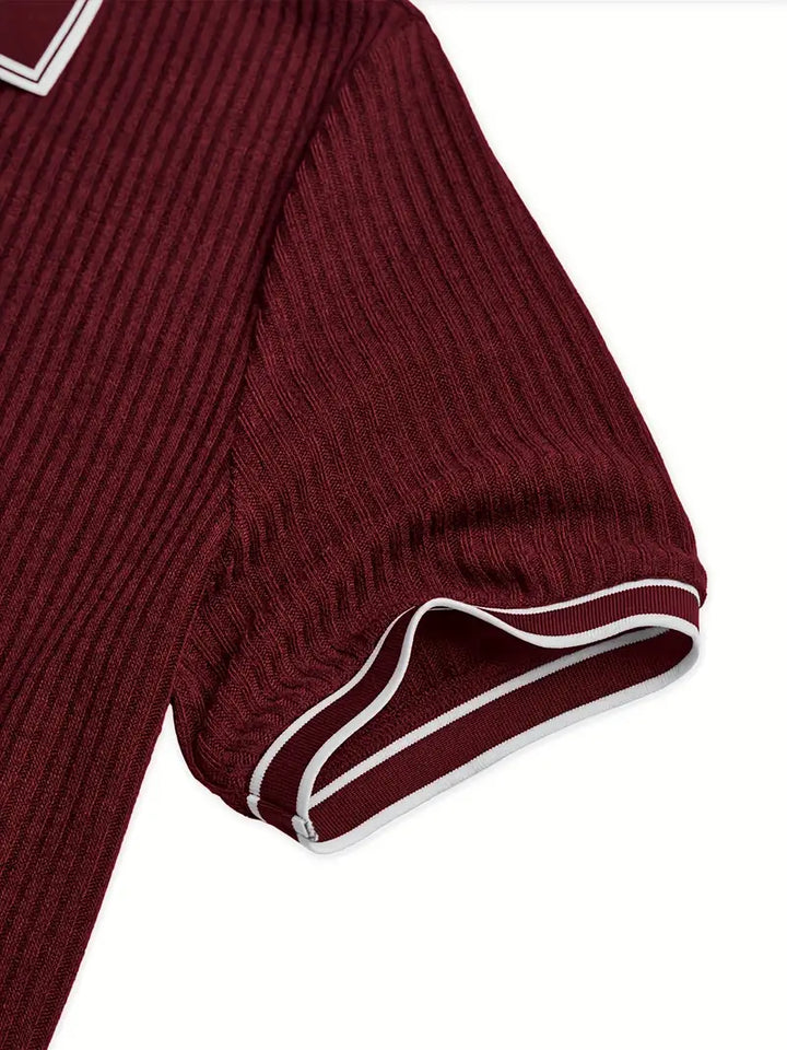 AnaJosé™ — Polo elegante de manga corta