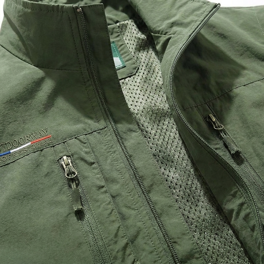 ALPINO – Chaleco Hombre Multibolsillo Outdoor