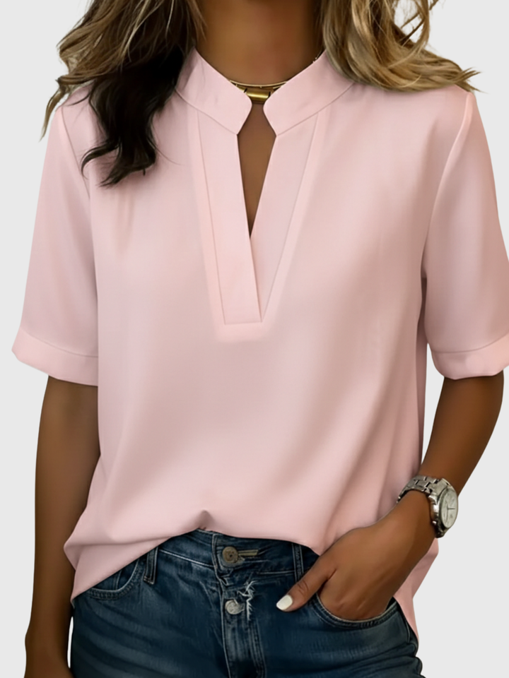 Loise | Blusa Elegante con Cuello Refinado