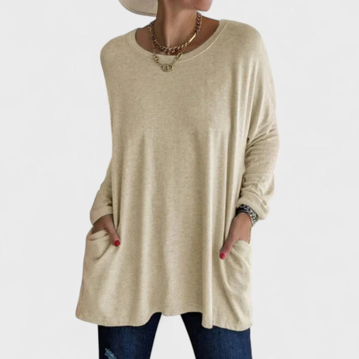 Oriana - Sudadera ligera de corte relajado