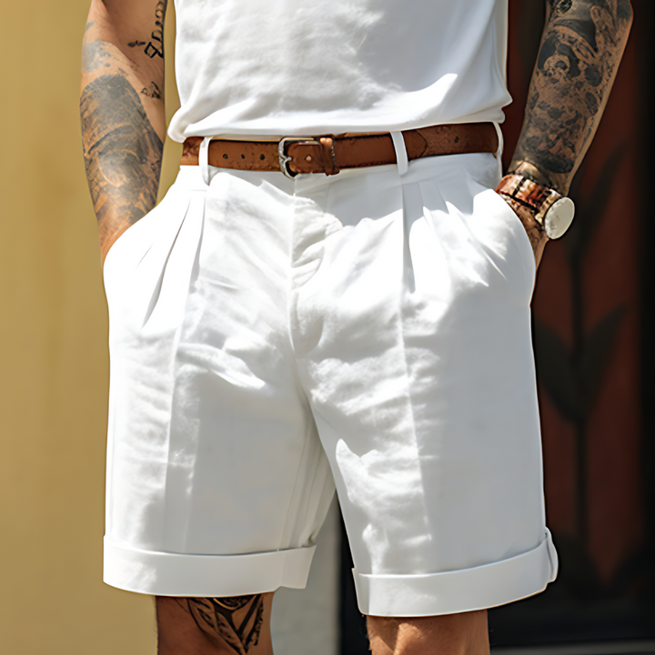 Pantalones Cortos Casuales y Elegantes para Hombres