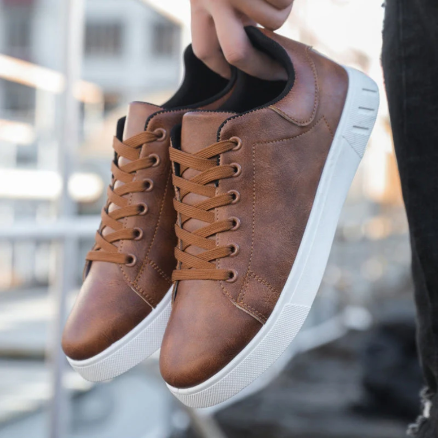 Zapatillas de Cuero Elegantes para Hombres