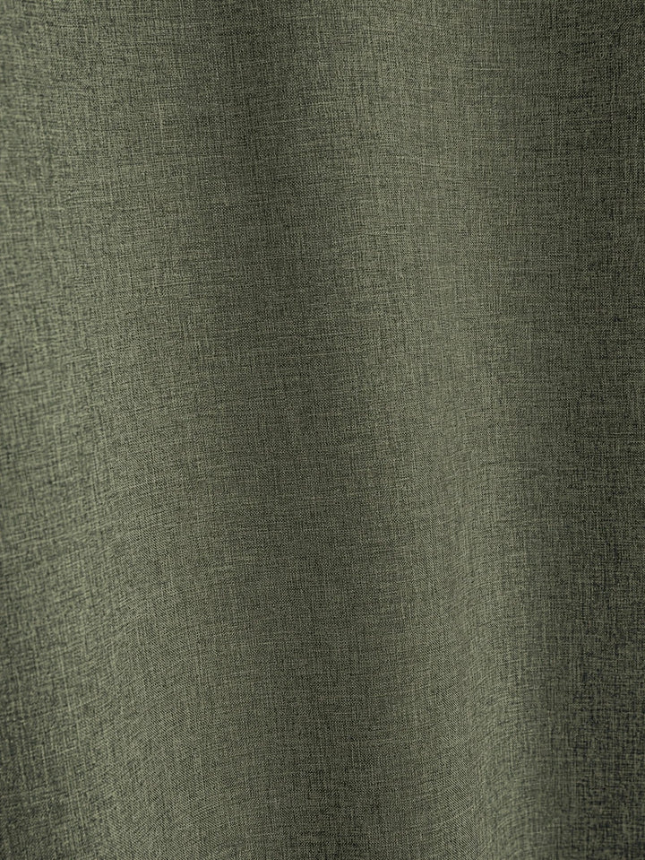 Elliott – Camisa Elegante de Manga Corta con Cuello Alto