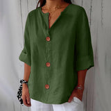 Noria - Blusa de lino relajada para una elegancia atemporal