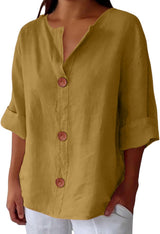 Ana&José | CAMISA CON CUELLO DE PICO PARA MUJER