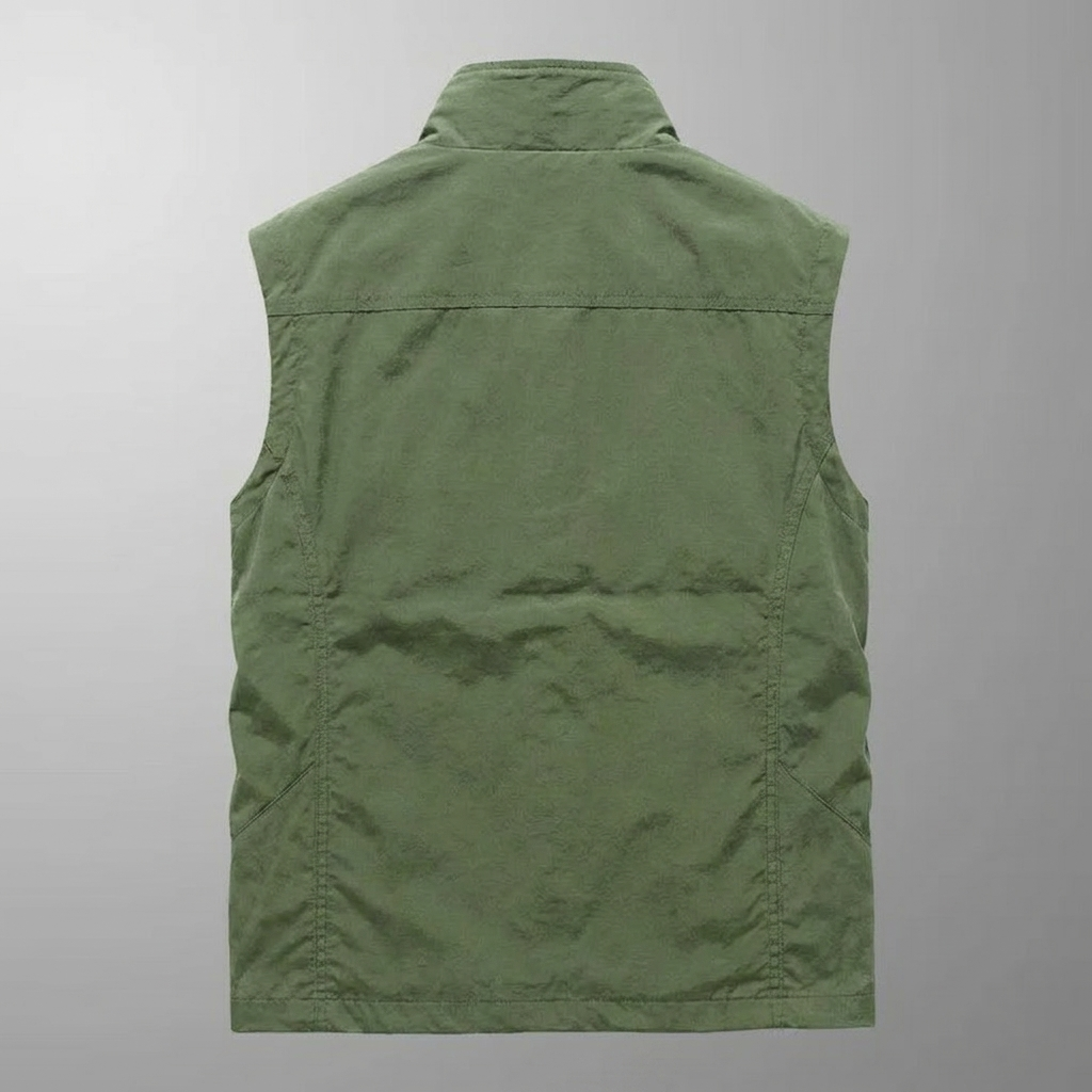 ALPINO – Chaleco Hombre Multibolsillo Outdoor