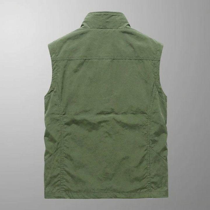 ALPINO – Chaleco Hombre Multibolsillo Outdoor
