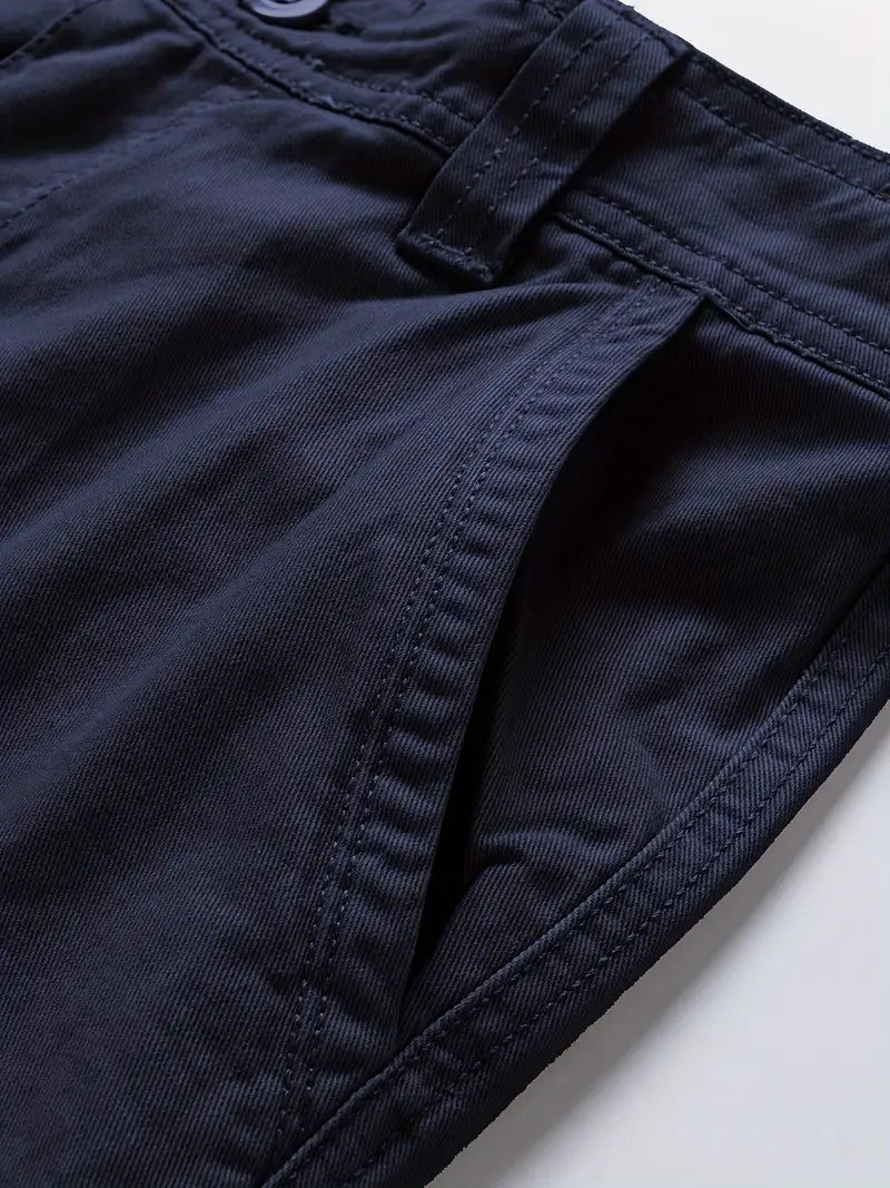 Mauro - Pantalones Cortos Elegantes con Múltiples Bolsillos