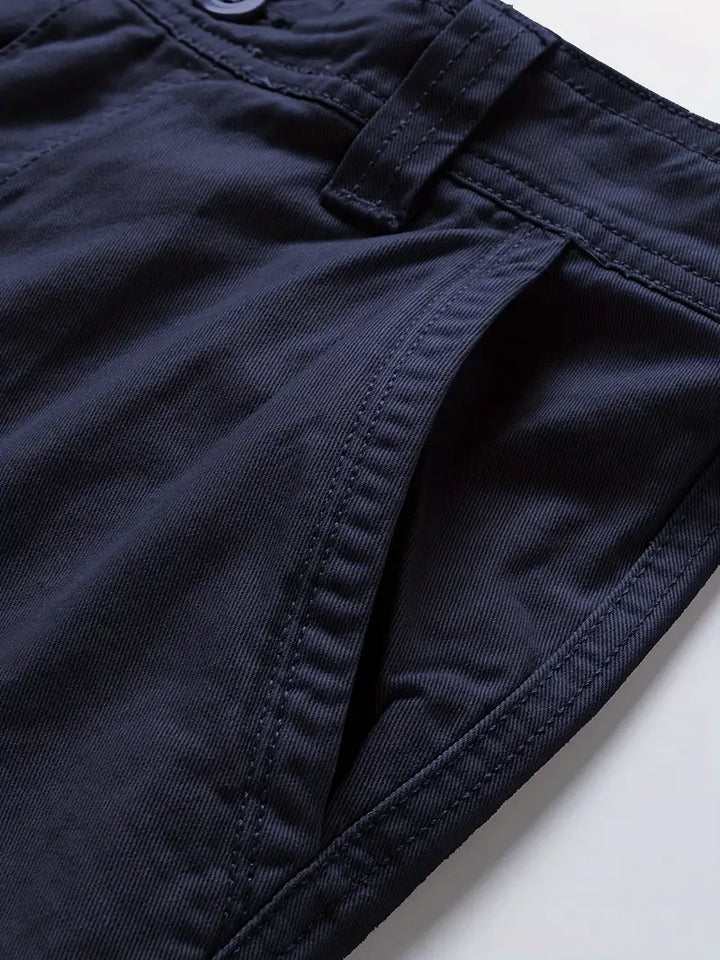 Mauro - Pantalones Cortos Elegantes con Múltiples Bolsillos