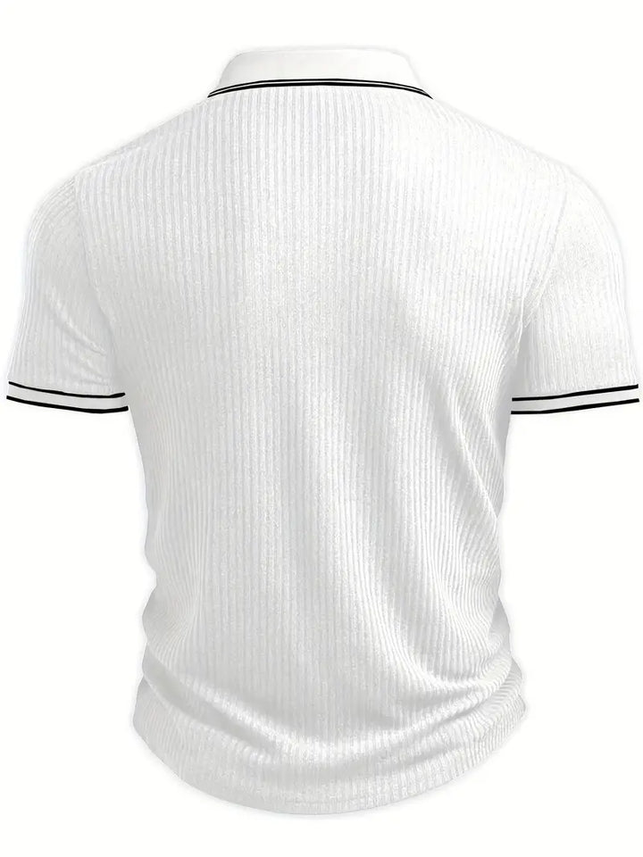 AnaJosé™ — Polo elegante de manga corta