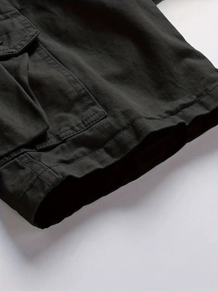Mauro - Pantalones Cortos Elegantes con Múltiples Bolsillos