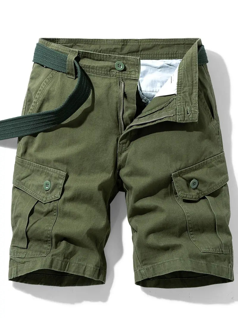Mauro - Pantalones Cortos Elegantes con Múltiples Bolsillos