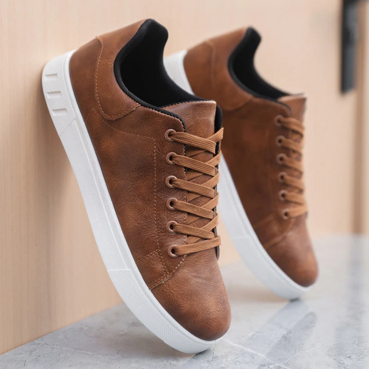 Zapatillas de Cuero Elegantes para Hombres