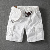 LAURENT MONACO | PANTALONES CORTOS CARGO PARA HOMBRES