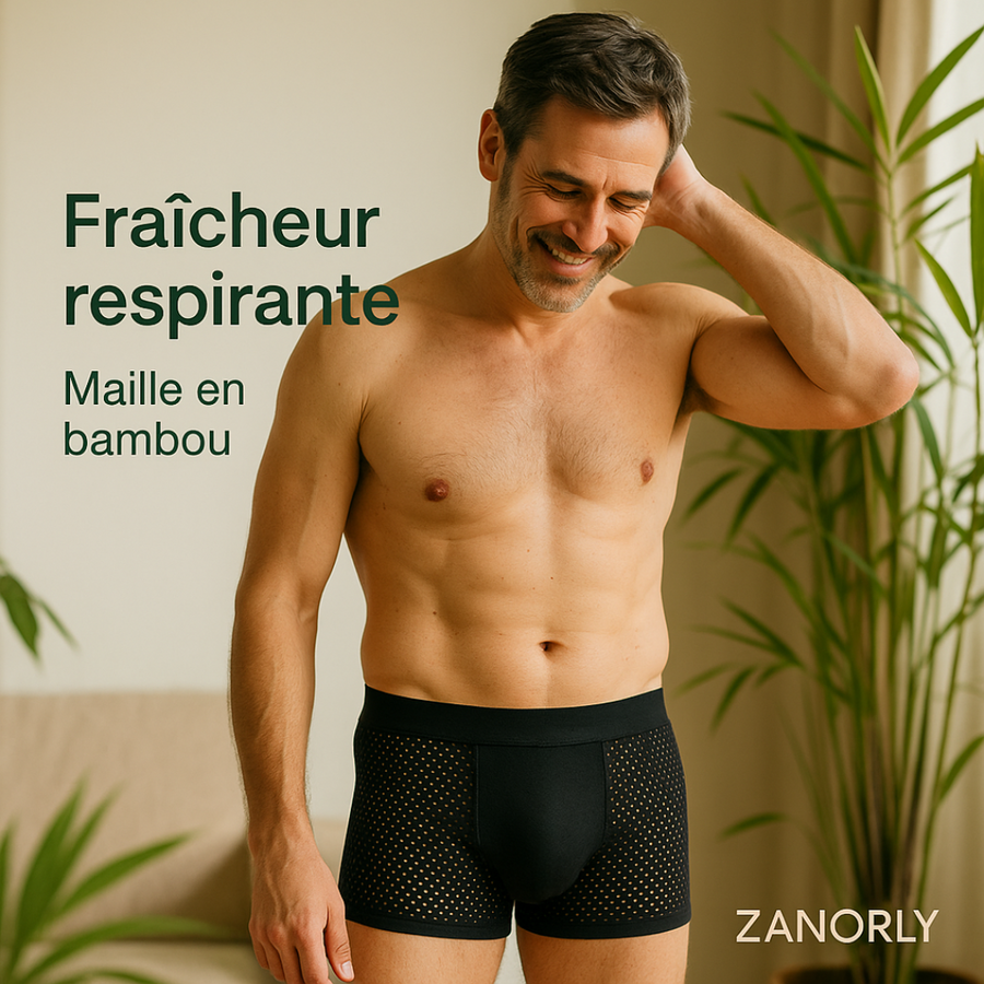 Zanorly™ Boxers Ecológicos de Bambú – Suavidad, Transpirabilidad y Confort Duradero