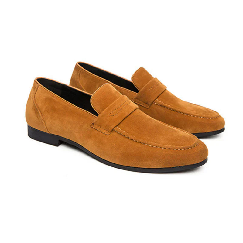 Lenoir™ | Mocasines de ante con hebilla