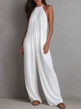 Elena | Mono fluido elegante con cuello halter