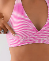 Ana&José | CONJUNTO TANKINI DE RAYAS AZULES PARA MUJER