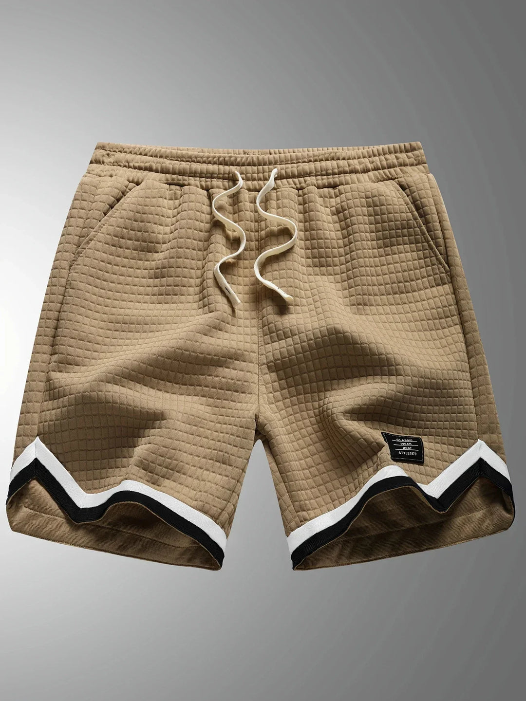 Nikifor - Pantalones Cortos Transpirables con Cuerda en la Cintura