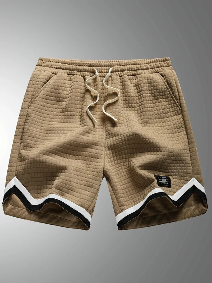 Nikifor - Pantalones Cortos Transpirables con Cuerda en la Cintura