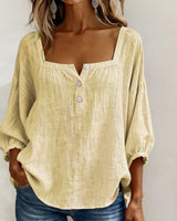 Ana&José | BLUSA CON ESCOTE CUADRADO PARA MUJER
