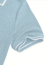 AnaJosé™ — Polo elegante de manga corta