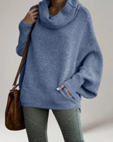 Bárbara - Jersey de cuello alto chic