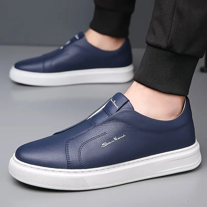 Lenoir™ | Zapatos Slip-On de cuero