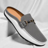 Ana&José™ | Mocasín Destalonado de Piel para Hombre - Transpirable