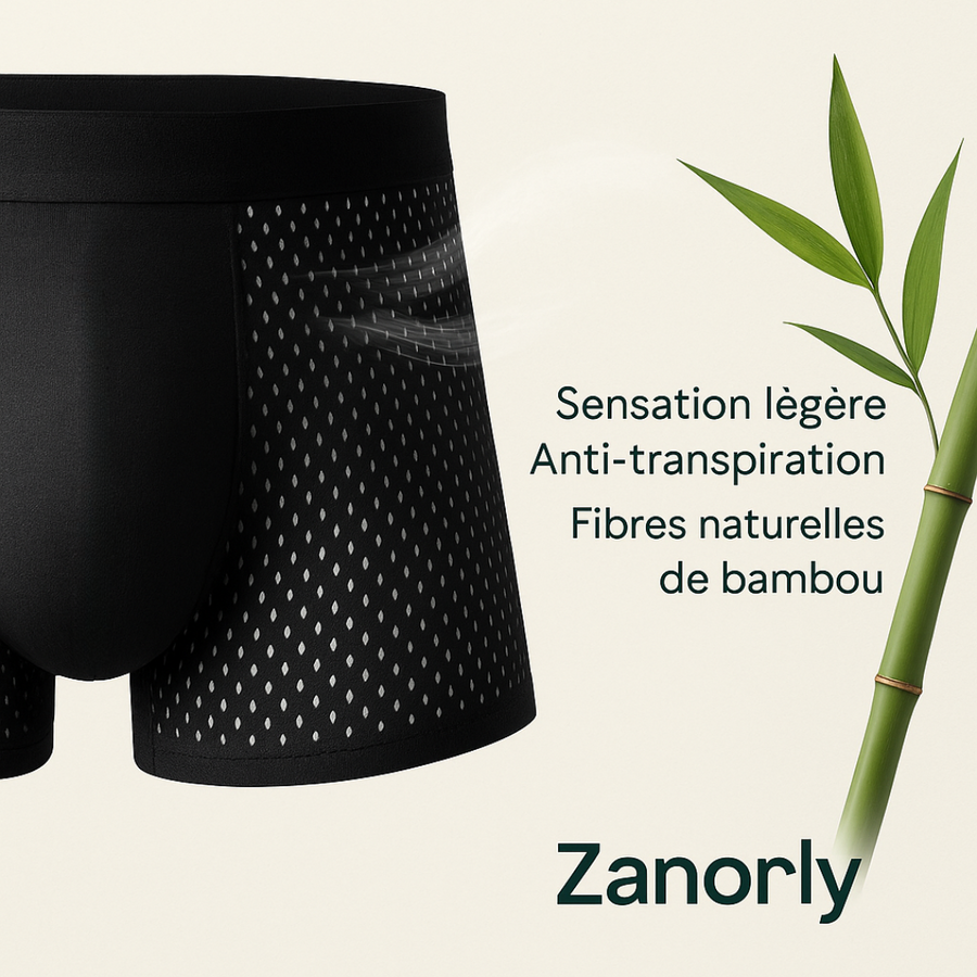 Zanorly™ Boxers Ecológicos de Bambú – Suavidad, Transpirabilidad y Confort Duradero