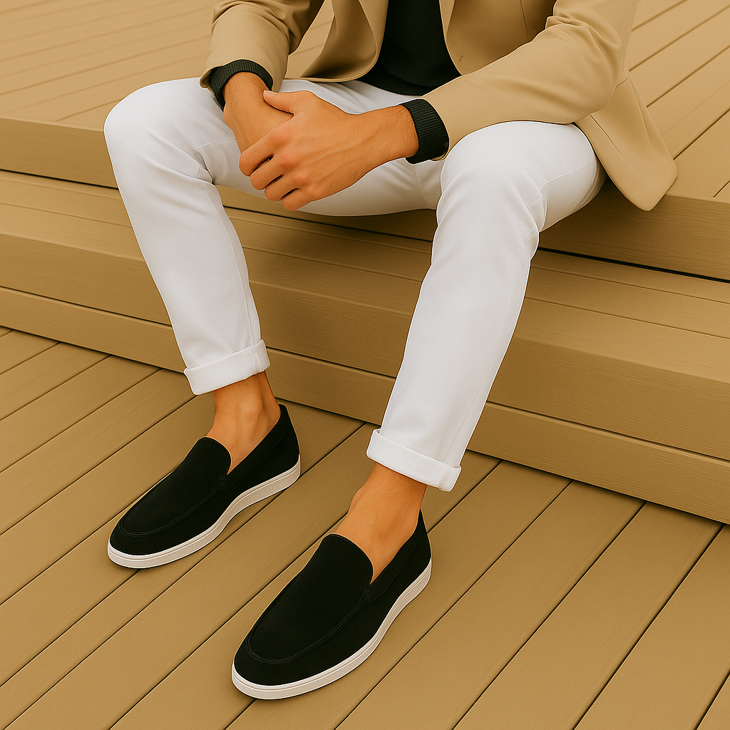 Lenoir™ | Mocasines de ante elegantes