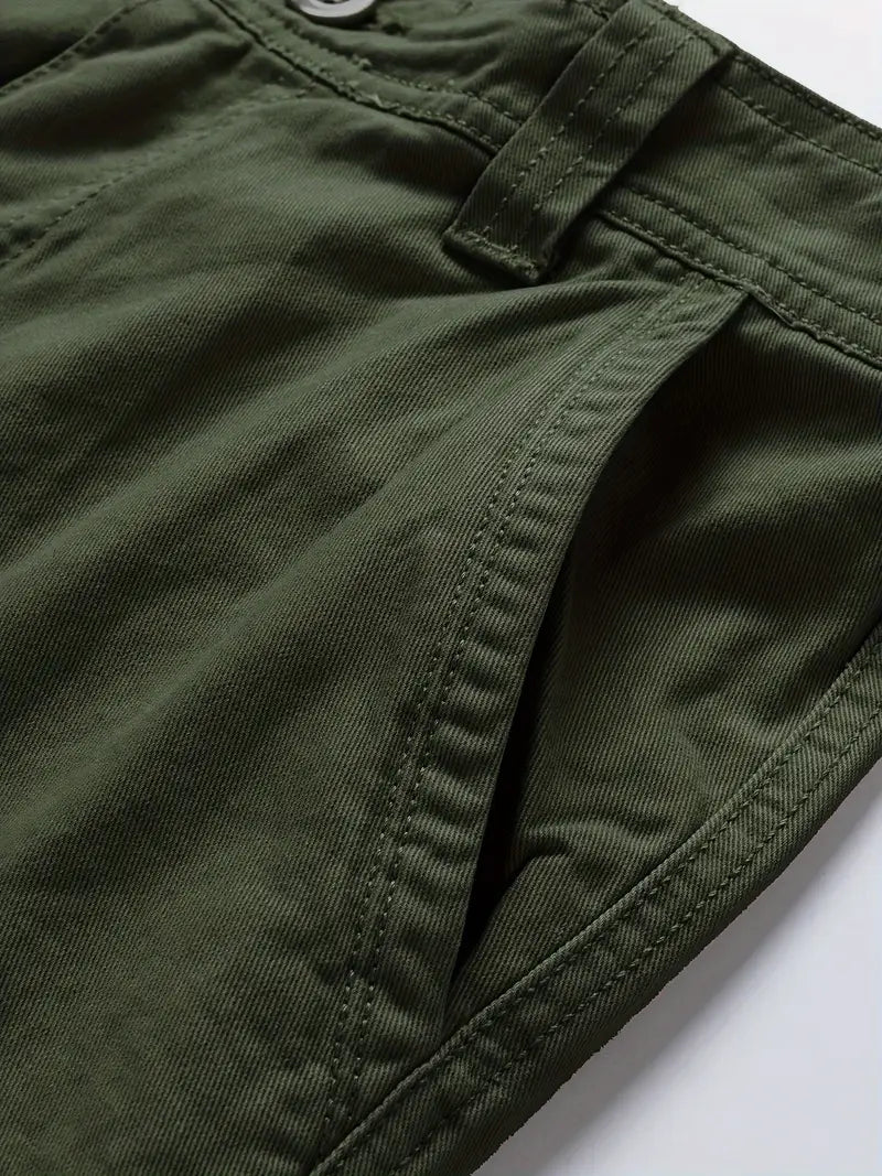 Mauro - Pantalones Cortos Elegantes con Múltiples Bolsillos