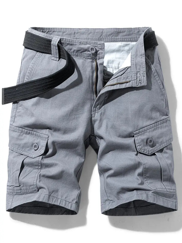 Mauro - Pantalones Cortos Elegantes con Múltiples Bolsillos
