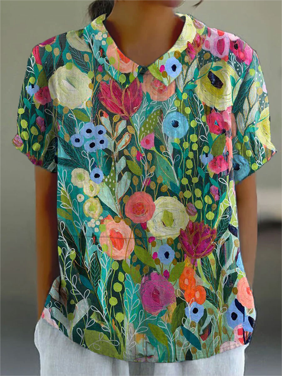 Ana&José | CAMISA FLORAL PARA MUJER