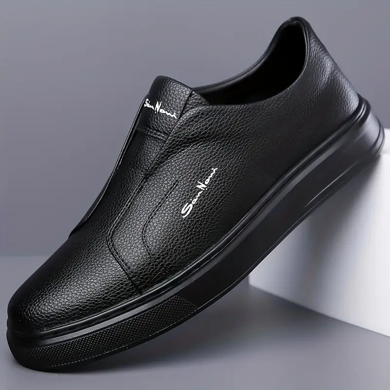 Lenoir™ | Zapatos Slip-On de cuero