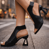 Ana&José | SANDALIAS DE TACÓN TRENZADAS PARA MUJER